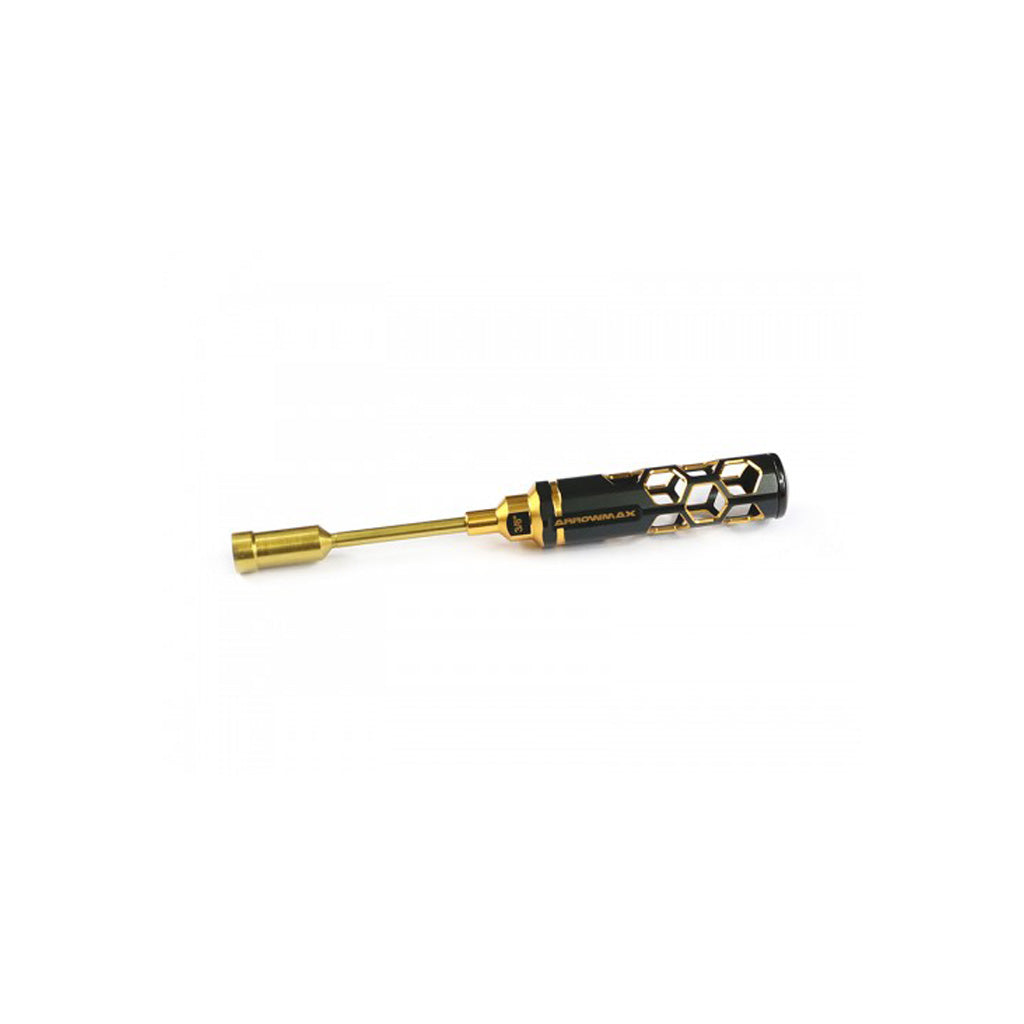 Nut Driver 3/8'(9.53mm)x 100mm Black Golden