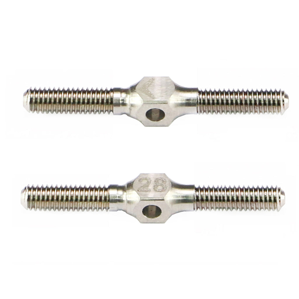 64 Ti Turnbuckle 3mm x 28mm (1-1/8') - (2)