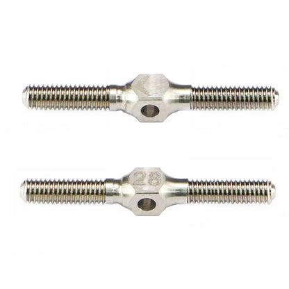 64 Ti Turnbuckle 3mm x 28mm (1-1/8') - (2)