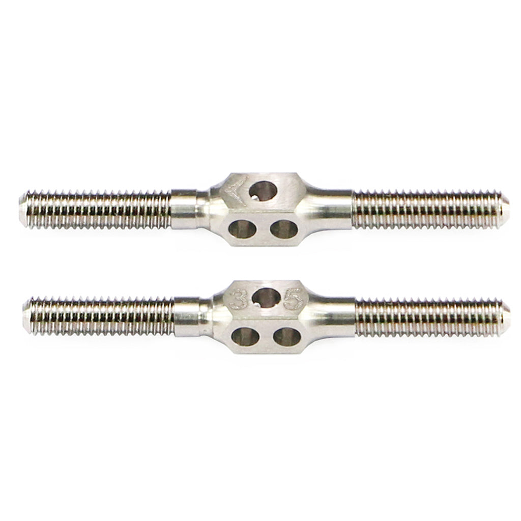64 Ti Turnbuckle 3mm x 35mm (1-3/8') - (2)