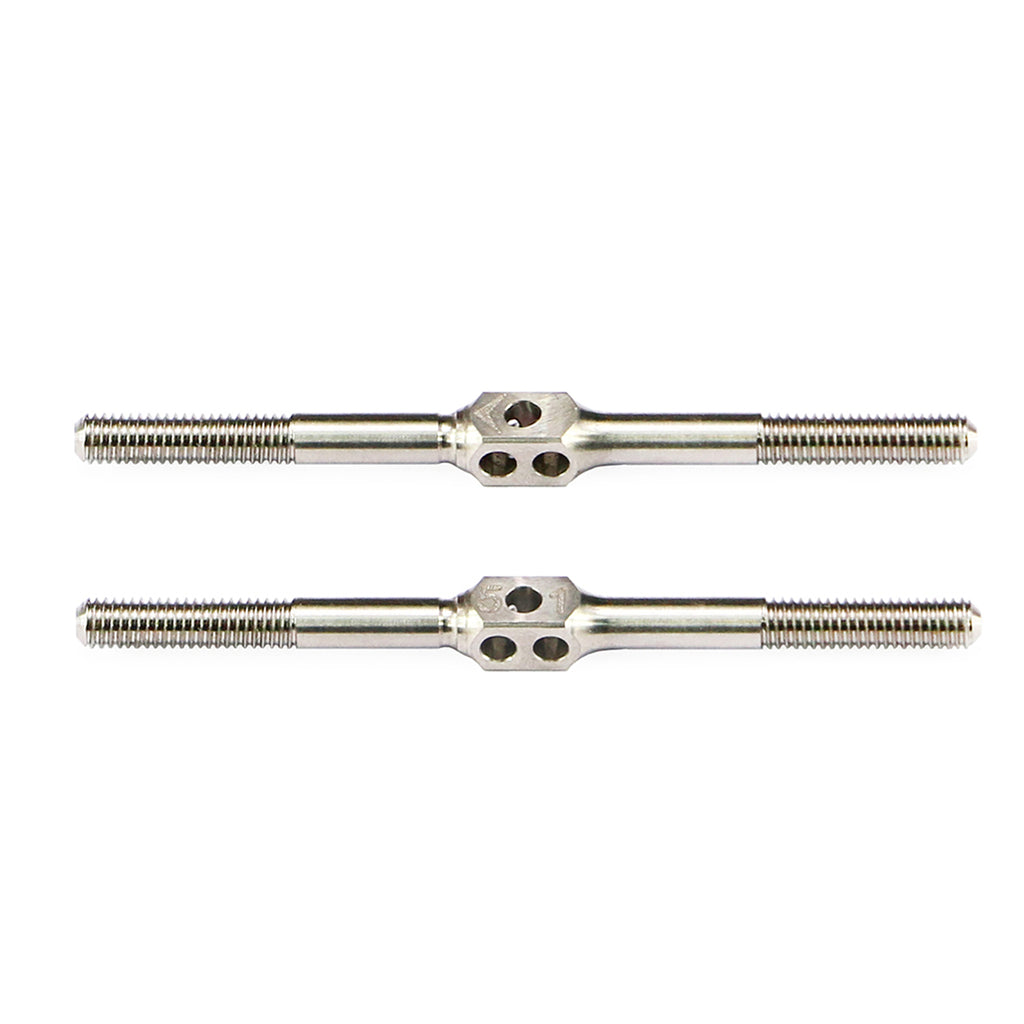 64 Ti Turnbuckle 3mm x 51mm (2') - (2)