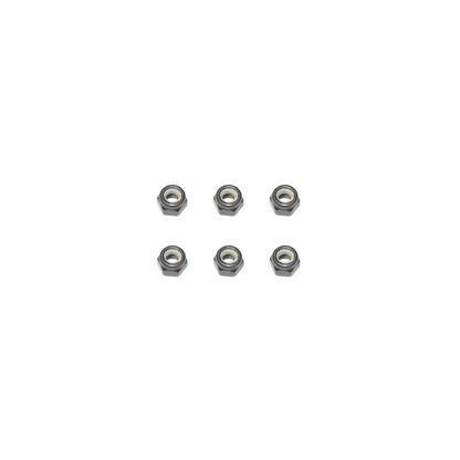 Nylon Nut M4 6Pcs/Bag
