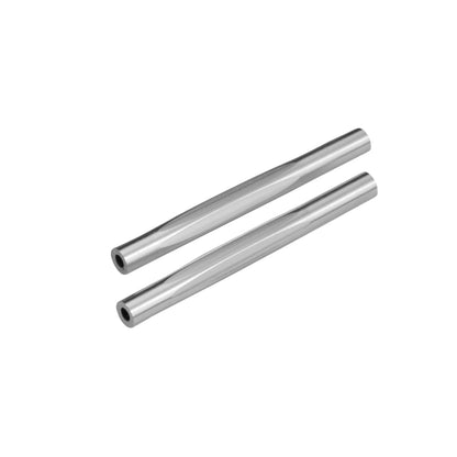 JConcepts-RC10 Diamond Wing Tubes, Silver-2pc