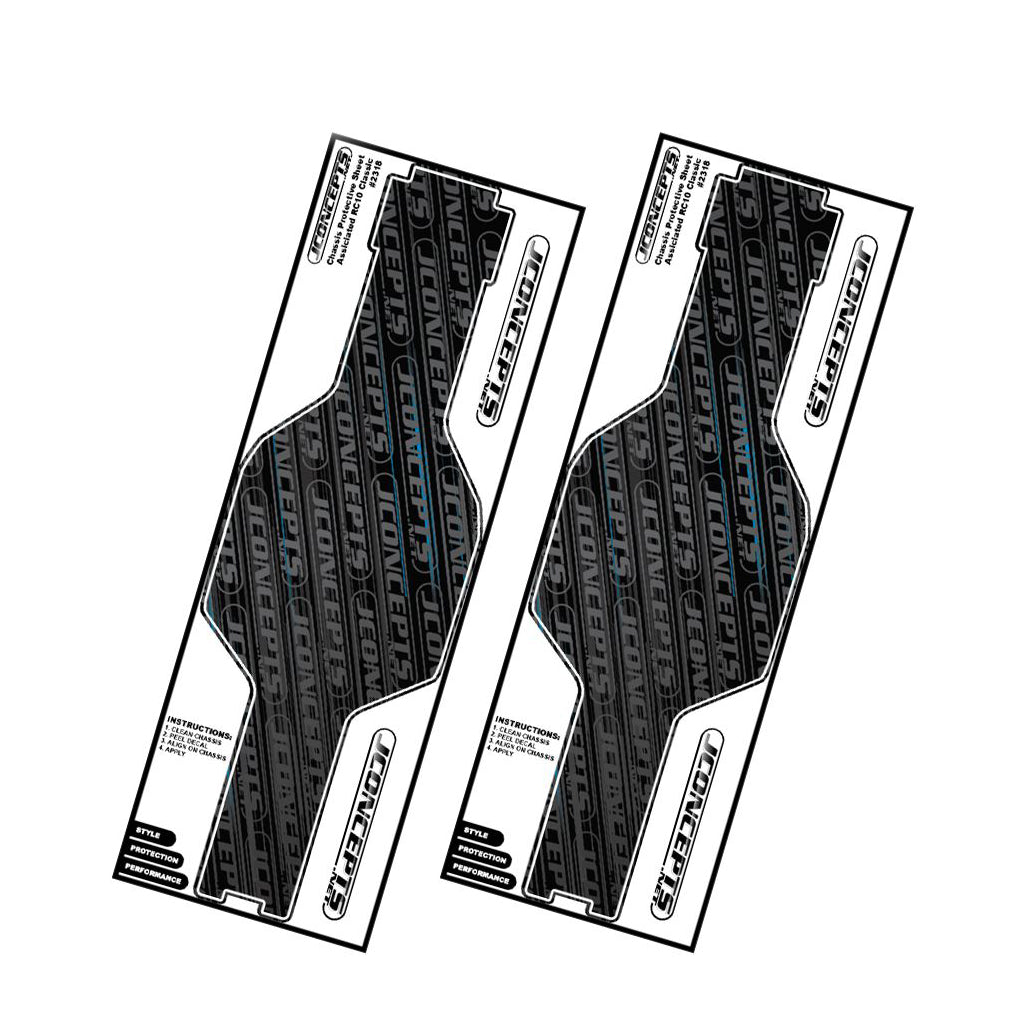 RC10 - Precut Chassis Protective Sheet