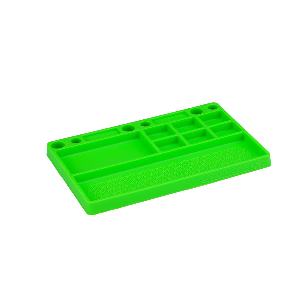 JConcepts Parts Tray, Rubber Material-Black