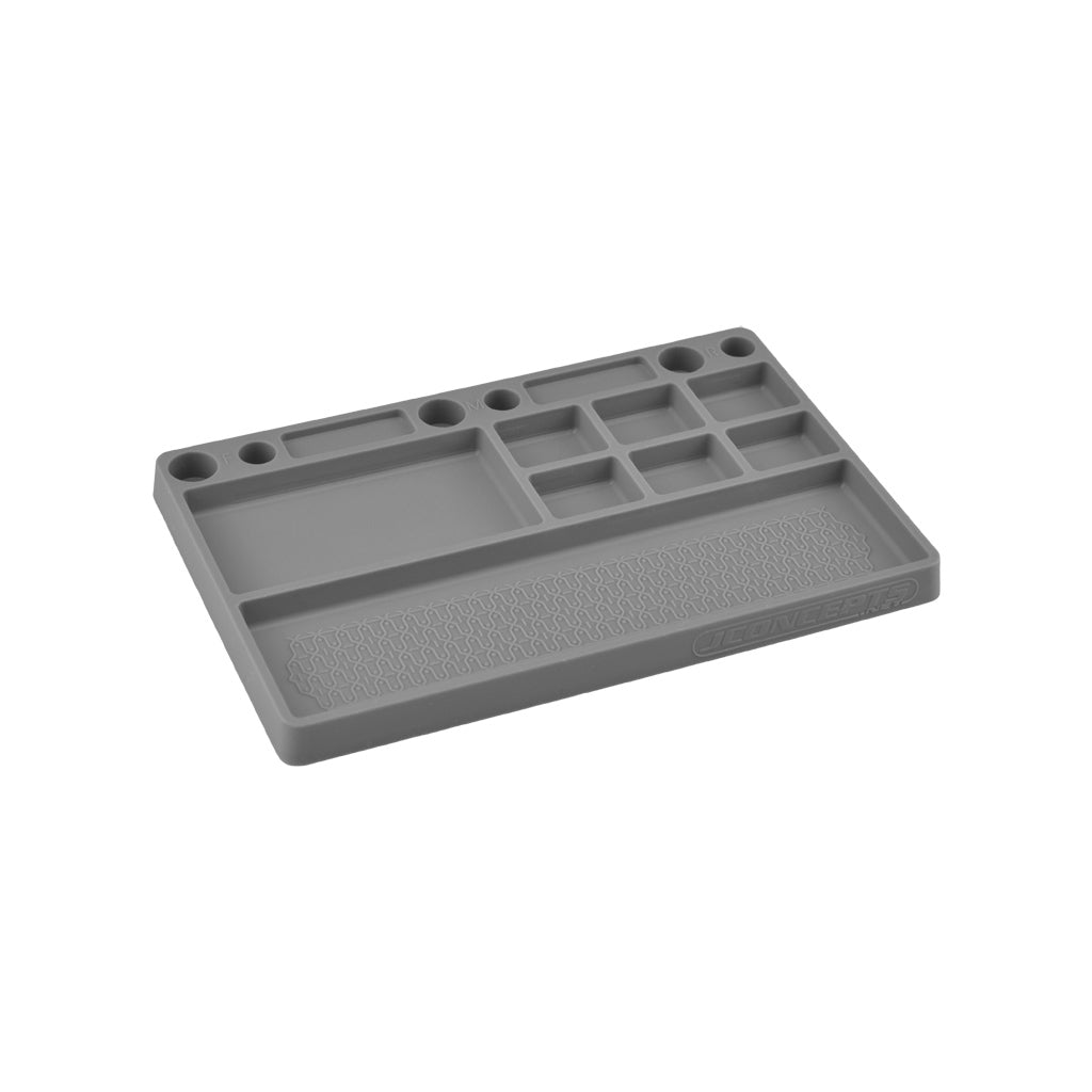 JConcepts Parts Tray, Rubber Material-Black