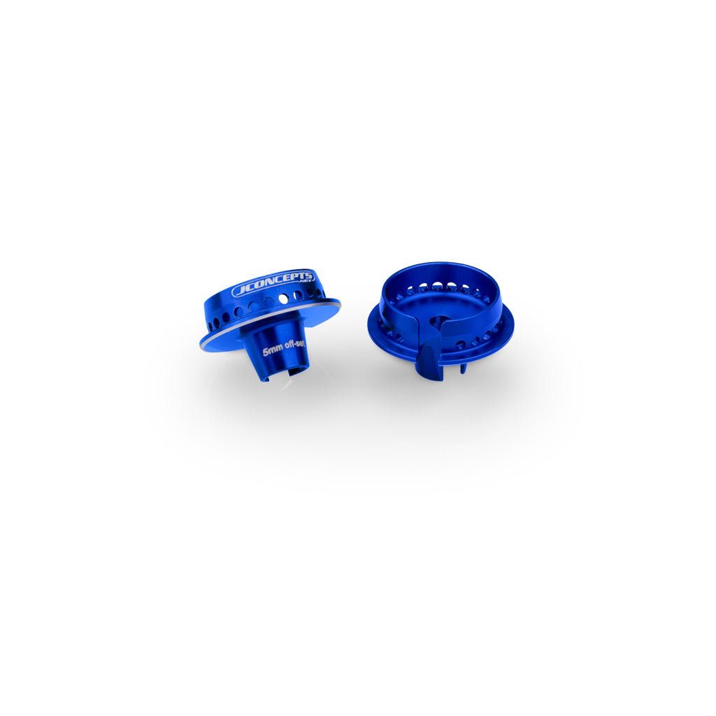 JConcepts - Fin 13mm Spring Cup 5mm Offset - Black
