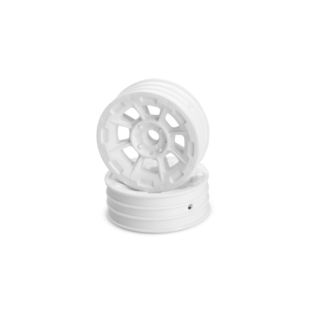 Hazard-1.9' RC10 Front Wheel-White