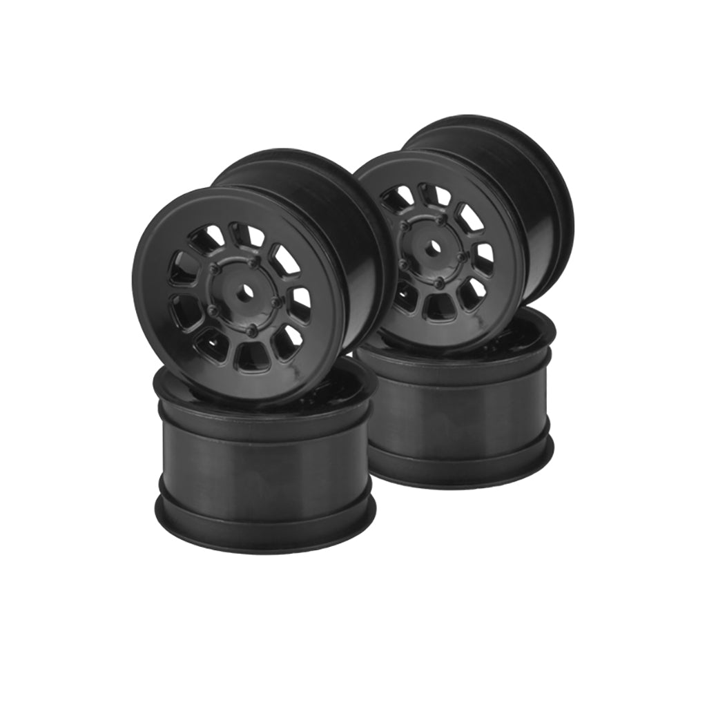 9 Shot - 2.2' Rear Wheel (Black) - 4pc