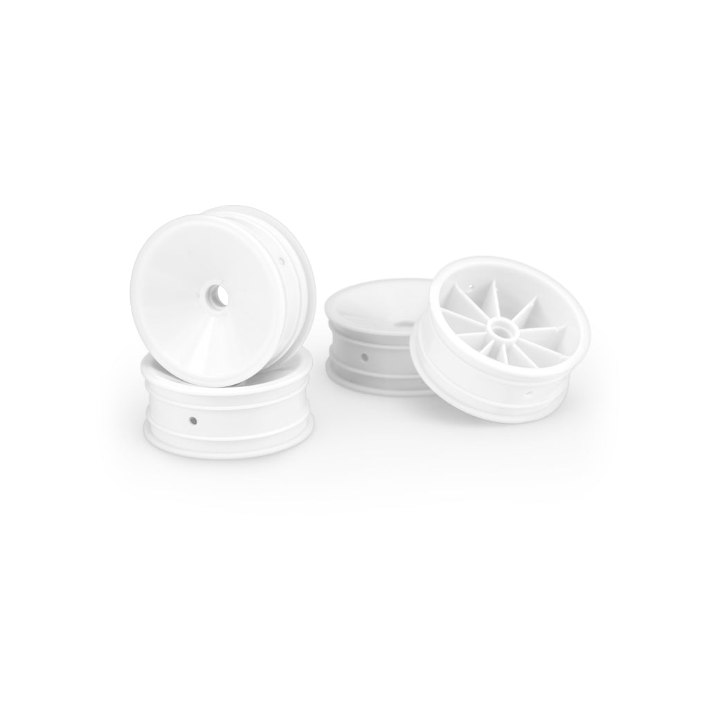 Mono RC10, B2, B3 2.2 Front Wheel (White)-4pc