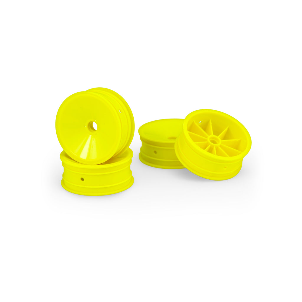 Mono RC10, B2, B3 2.2' Front Wheel (Yellow)-4pc