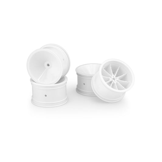 Mono RC10, RC10B2, RC10 2.2 Rear Wheel (White)-4pc