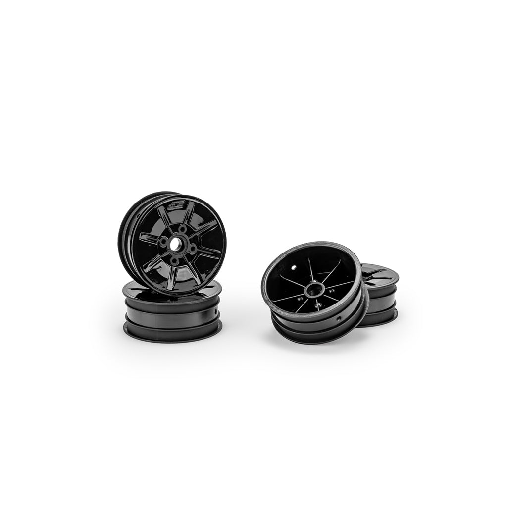Pioneer - RC10 2.2' Front Wheel Black - 4pc
