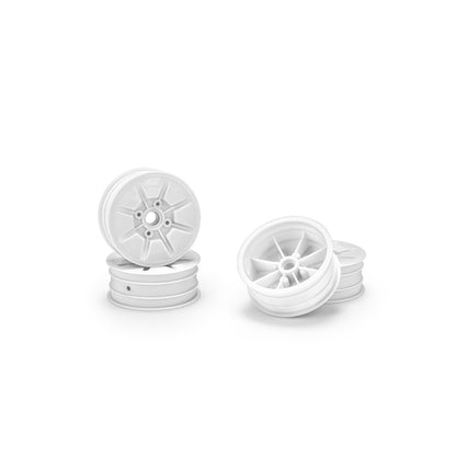 Pioneer - RC10 2.2' Front Wheel White - 4pcs