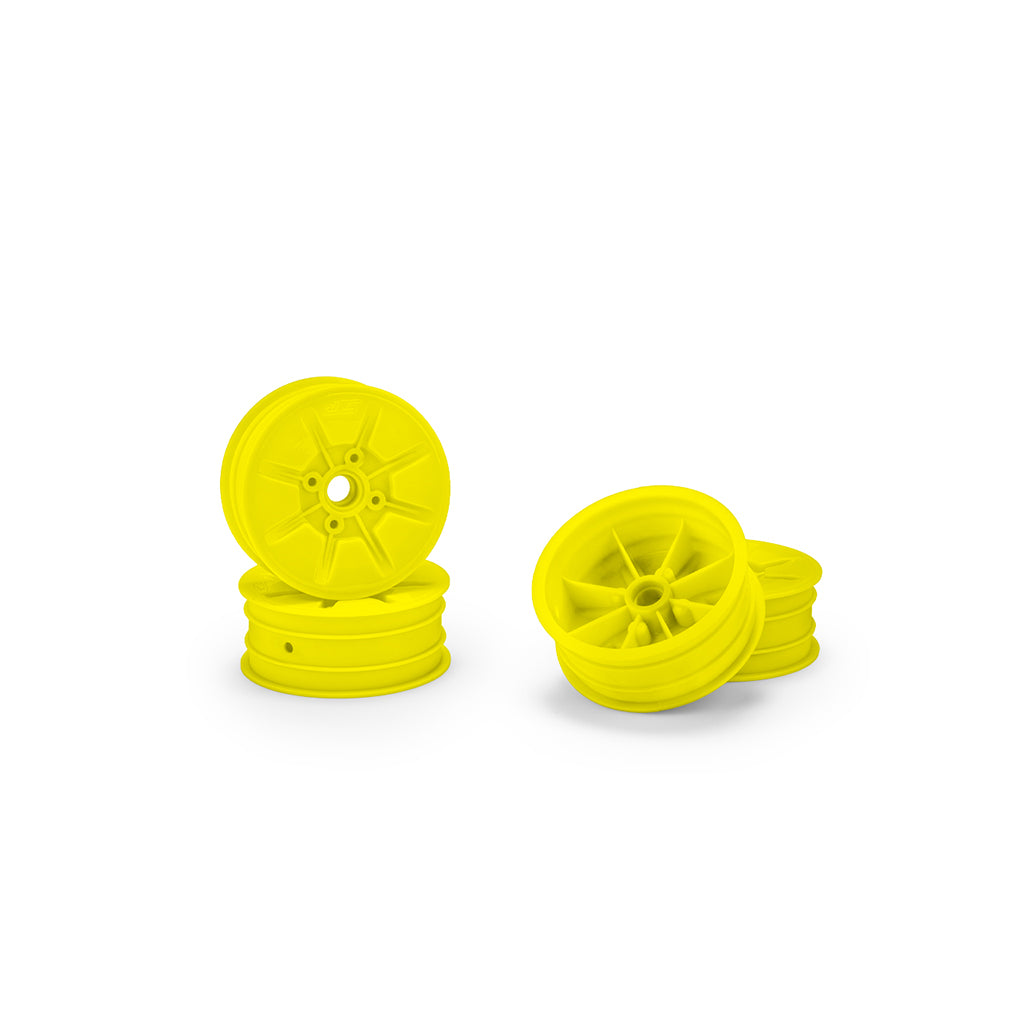 Pioneer - RC10 2.2' Front Wheel Yellow - 4pc