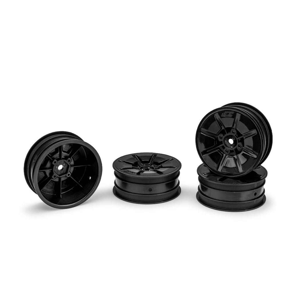 Pioneer - RC10T 2.2 Narrow Front Wheel Black 4pc