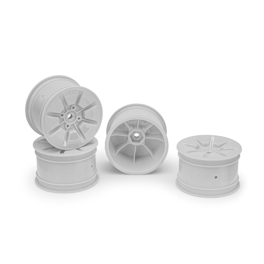 Pioneer - 2.2' 2wd/4wd Rear Wheel (white) - 4pc
