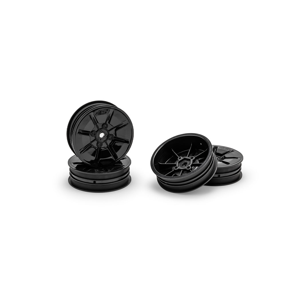 Pioneer - RC10T 2.2 Narrow Front Wheel Black 4pc