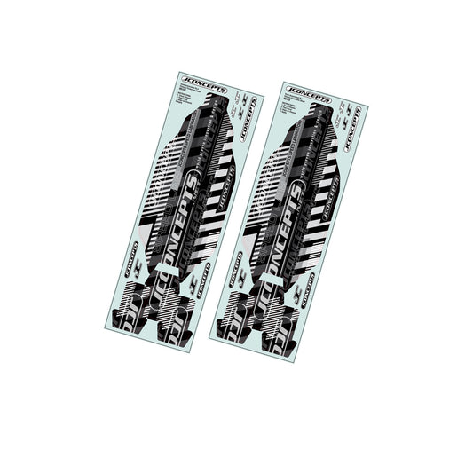 RC10B7.1 T7 SC7 Servo Mount Bracket - Black