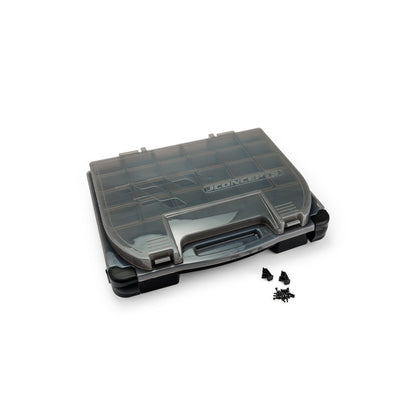 Tool Box w/Upper Storage Black/Smoke Grey