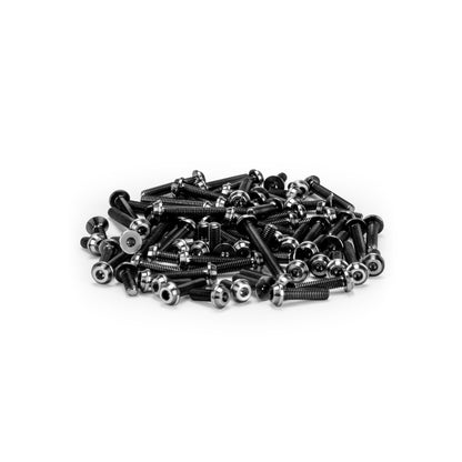 1/8th Double Decker Spring Box -  Black