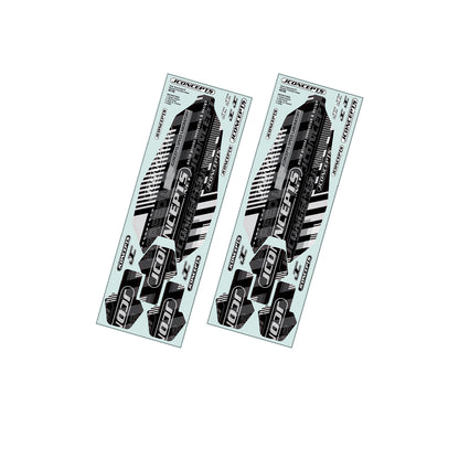 RC10B7/D.1 Pre Cut Chassis Skin - 2pc