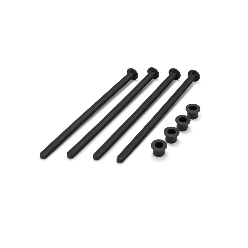 1/8th Double Decker Spring Box -  Black
