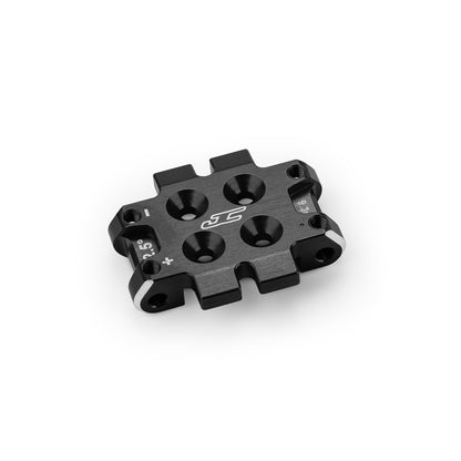 RC10B7.1 Front Bulkhead 2.5 Deg (9.3g) Alloy- Blue