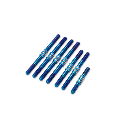 CAT PB Fin Titanium turnbuckle set, 7pc. - Black