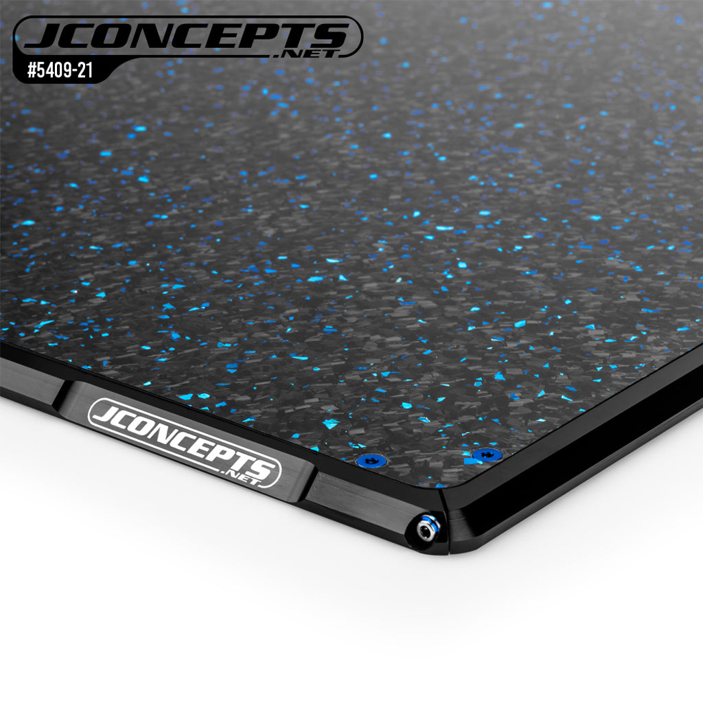 Aluminium | Forged Red Flake Carbon Set Up Board