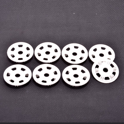 Oval/Mini Wheel Disc Protectors White - 4 pr