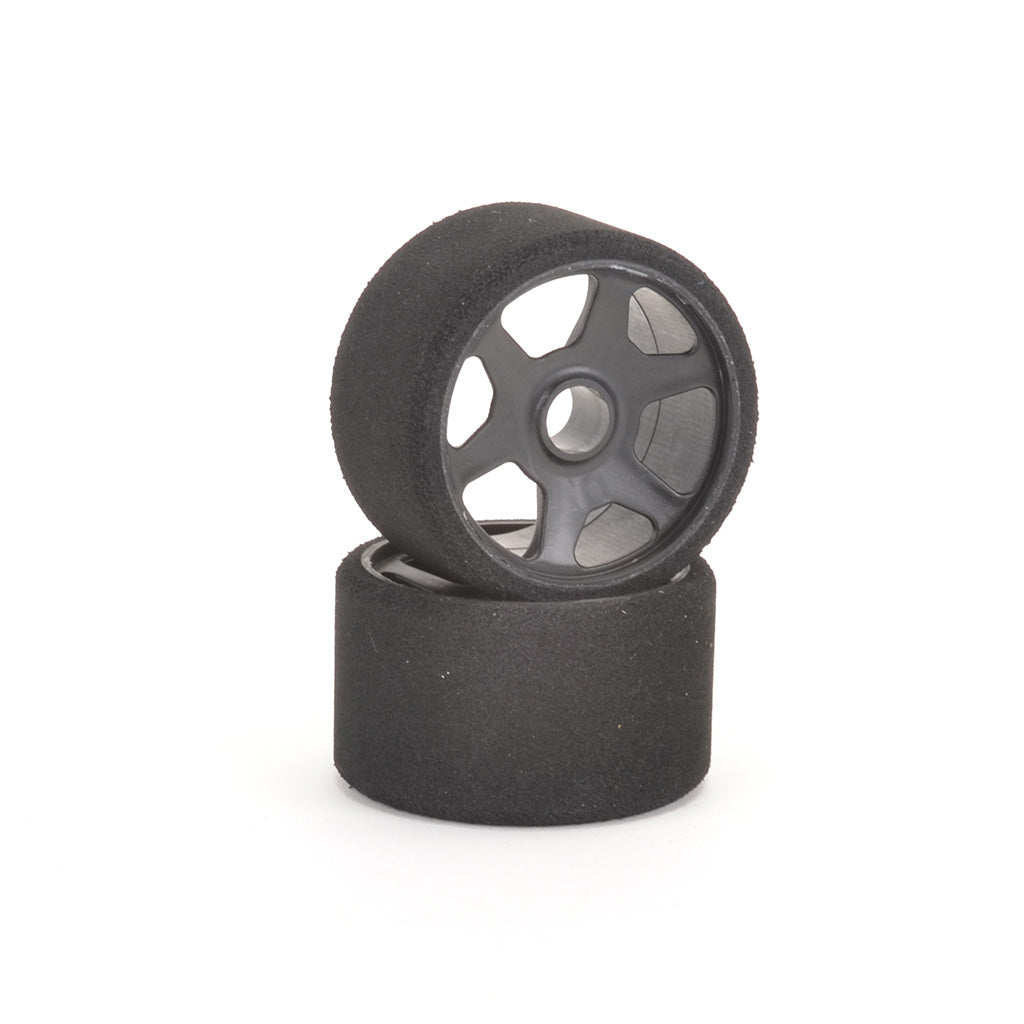 1/12 Standard Rear Rims - Black - 2 pairs