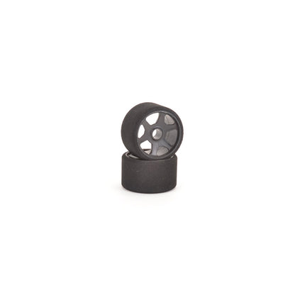 1/12 Standard Rear Rims - Black - 2 pairs