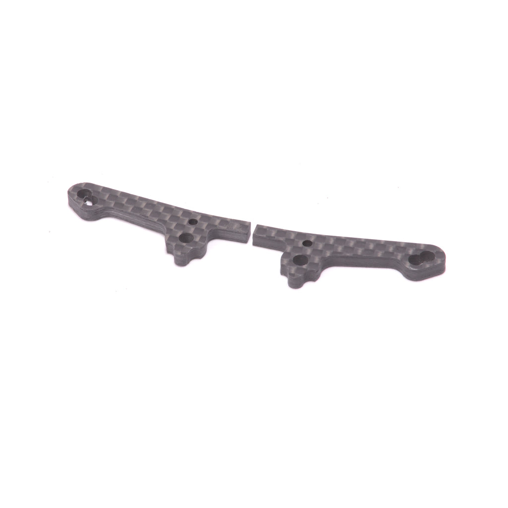 C/F Split Front Shock Mount - Mi9,FT9 (pr)