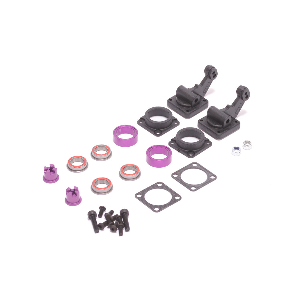 Twin Bearing Front Hub Carrier Set (pr) - C2W