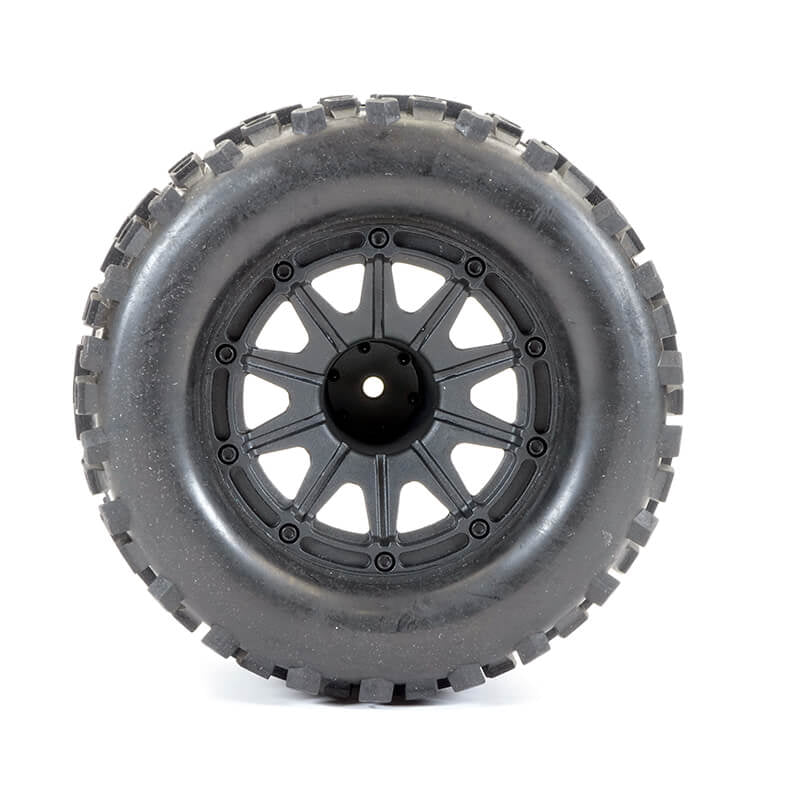FTX RAMRAIDER GLUED TYRE & WHEEL SET (2PCS)