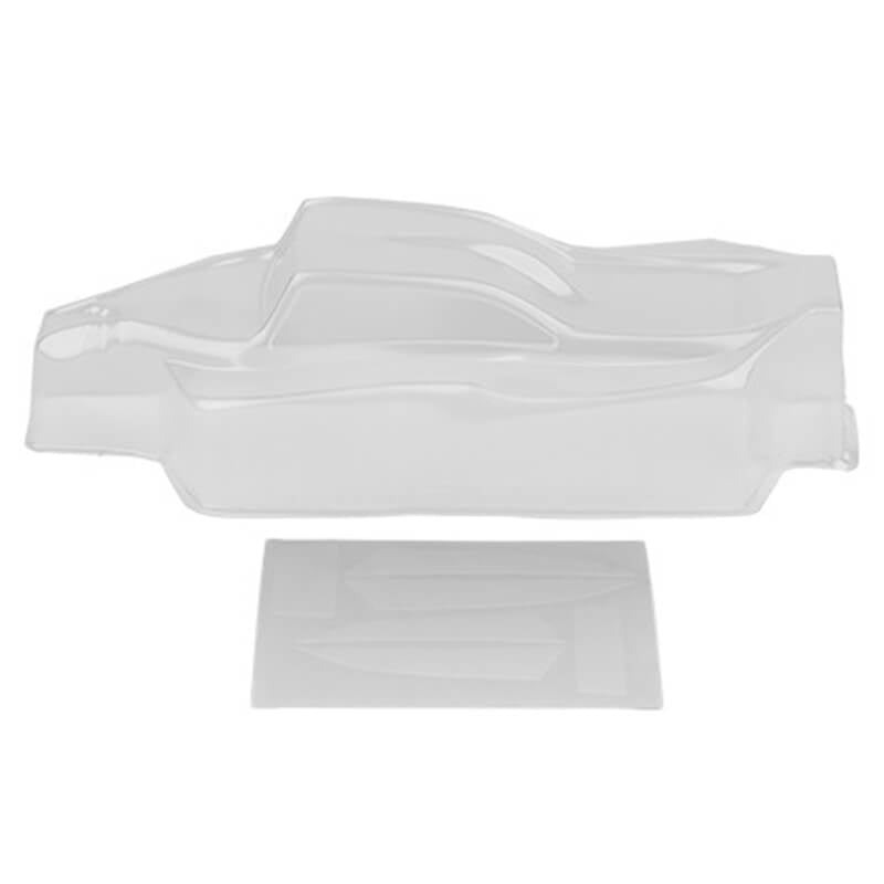 TEAM ASSOCIATED RC10T84 BODY SHELL, CLEAR