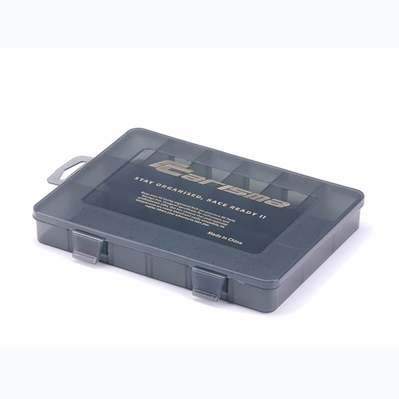 CARISMA RC PARTS STORAGE CASE 18 COMPARTMENTS 200x157x27mm