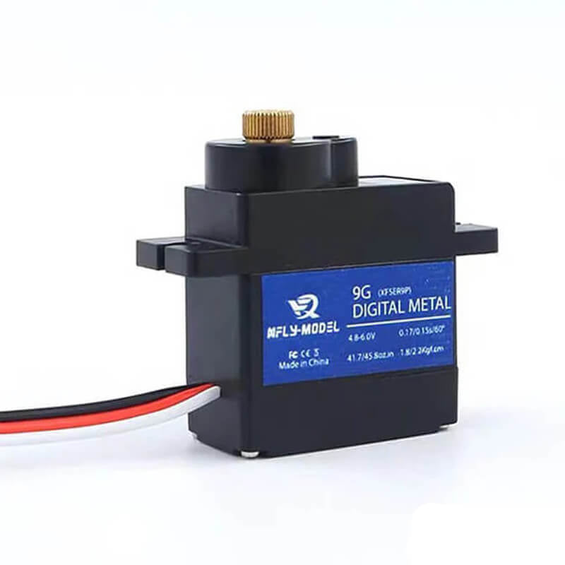XFLY 9G DIGITAL MG SERVO POSITIVE WITH 50MM LEAD