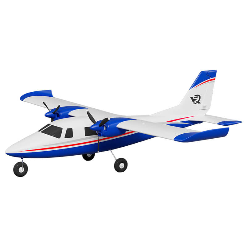 XFLY P68 TWIN 850mm WINGSPAN WITHOUT TX/RX/BATTERY - BLUE