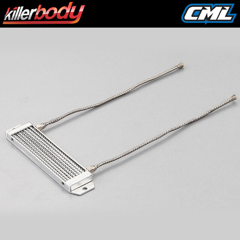KILLERBODY ALUMINUM RADIATOR INTERCOOLER TYPE "B" 1/10 TC
