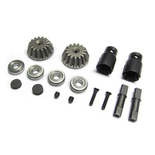 CARISMA M48S/M40S 2.0 INPUT GEAR SHAFT SET (F/R)