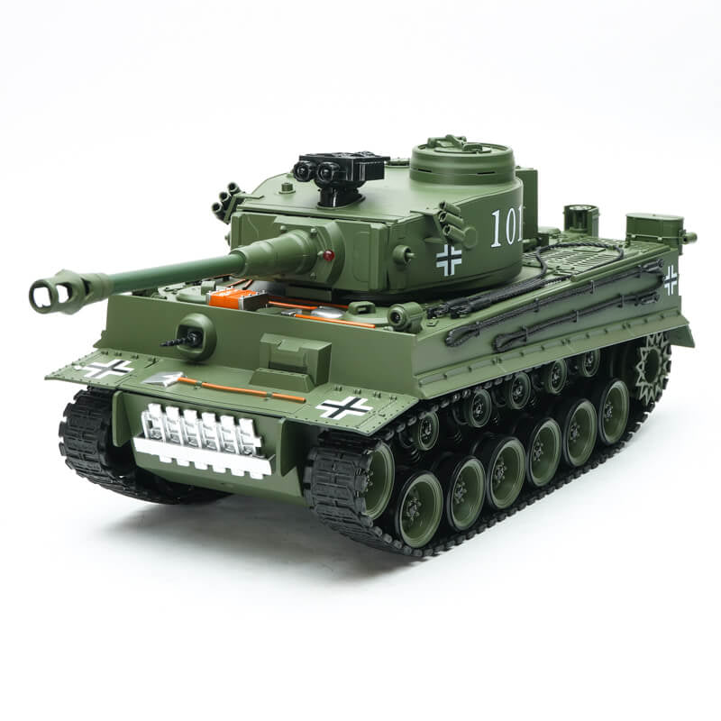 BROTHER TANK RC TANK 1:18 GERMAN TIGER 1 GREEN