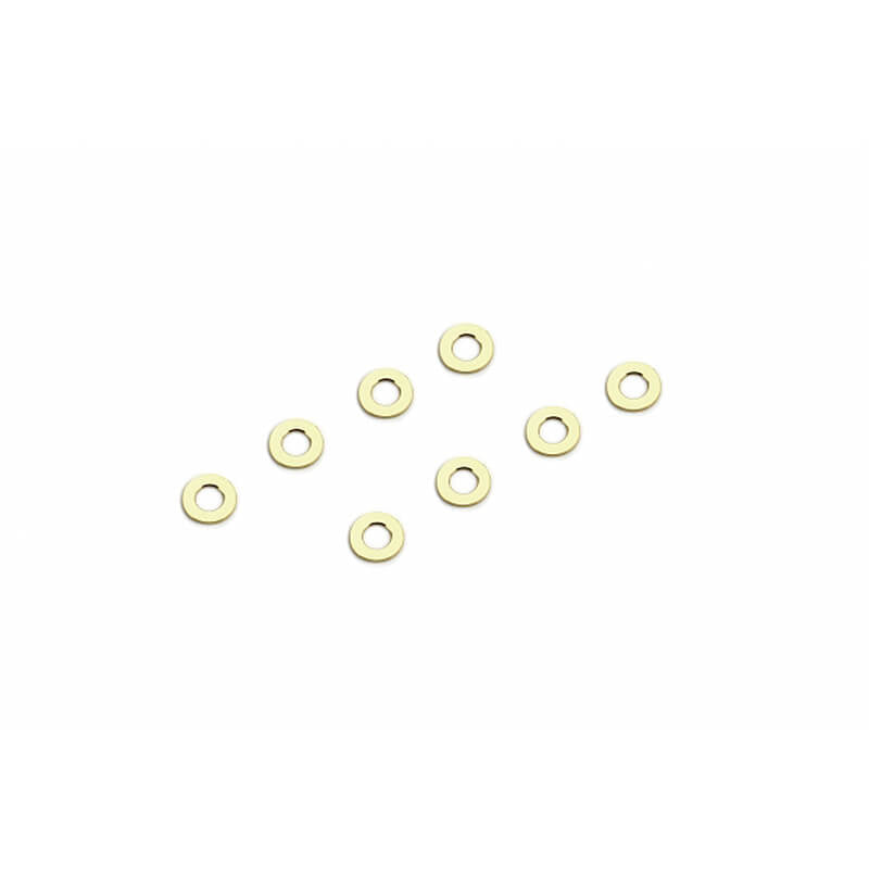 LOUISE RC ALUMINIUM SPACER 3X6X0.5(8 PCS)