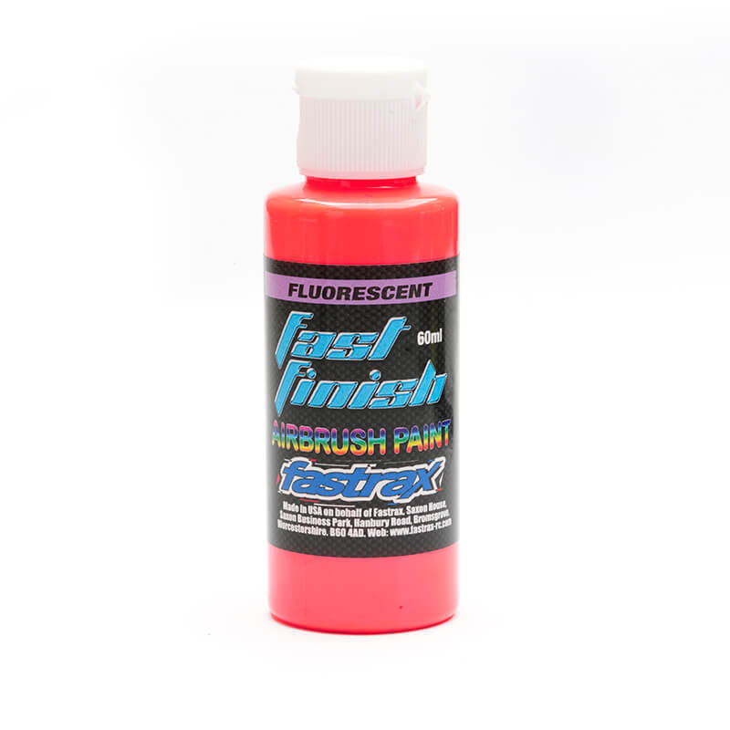 FASTRAX FAST FINISH AIRBRUSH PAINT FLO RED 60ML