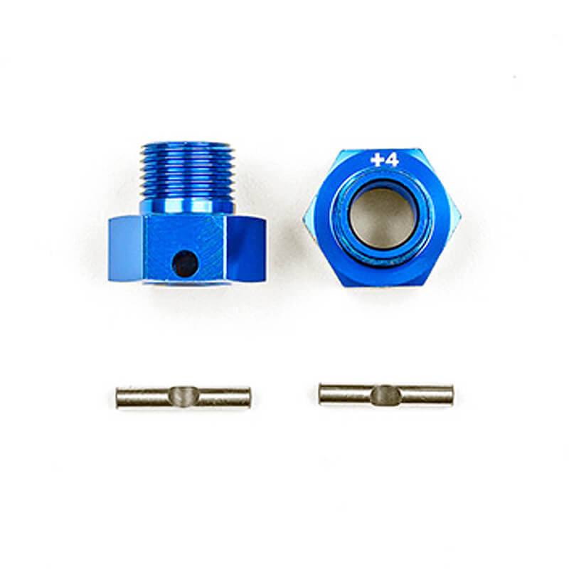 TEAM ASSOCIATED RC8T4 FT WHEEL HEXES +4MM