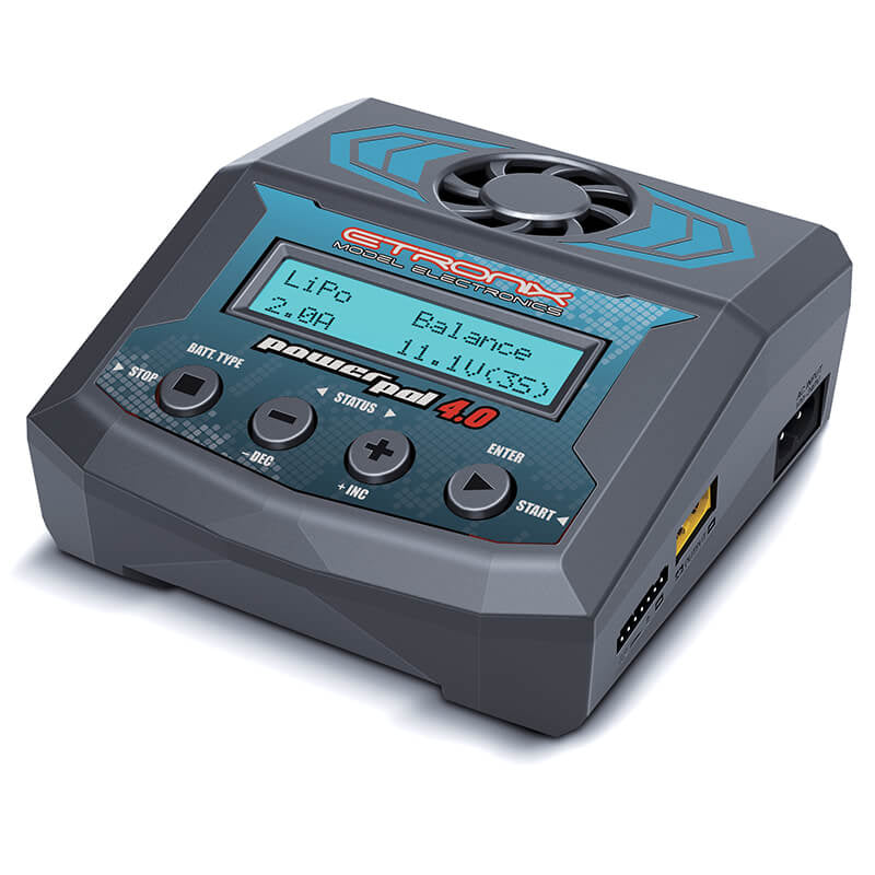 ETRONIX POWERPAL 4.0 AC/DC PERFORMANCE CHARGER/DISCHARGER (EUROPE)