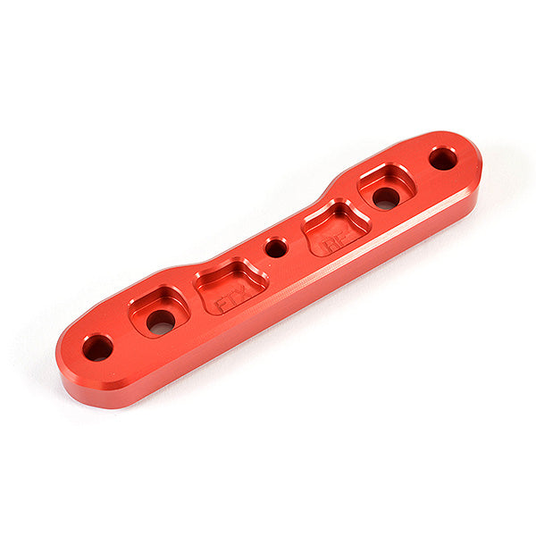 FTX DR8 REAR RF ALUMINIUM LOWER CNC SUSPENSION MOUNT - RED