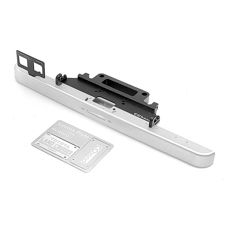 RC4WD CLASSIC FRONT BUMPER W/LICENSE PLATE - TRAIL FINDER 2 KIT "LWB" W/1980 LAND CRUISER FJ55 LEXAN