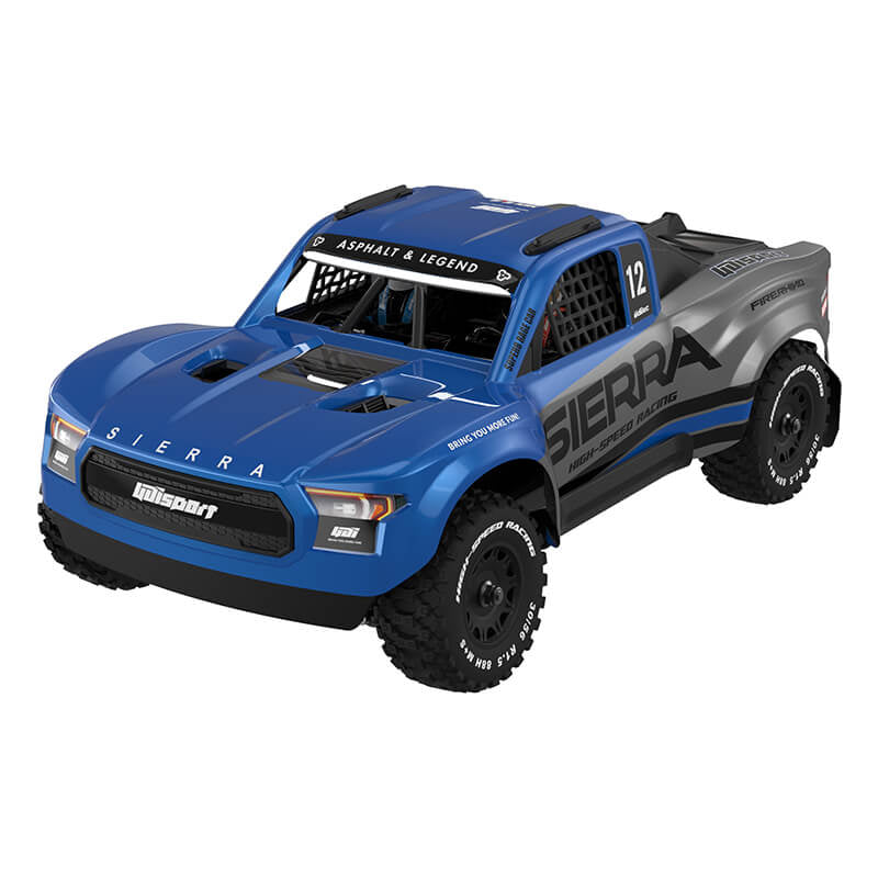 UDI RC 1/12 SIERRA 4WD SHORT COURSE TRUCK B/LESS RTR - BLUE